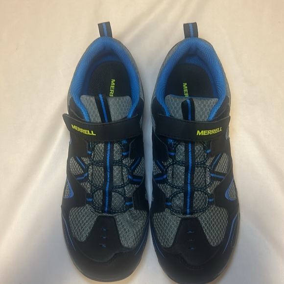 Like New Merrell Chaser Trail Hiking Hook/Loop Shoes 7M Kid’s Unisex - Picture 10 of 14